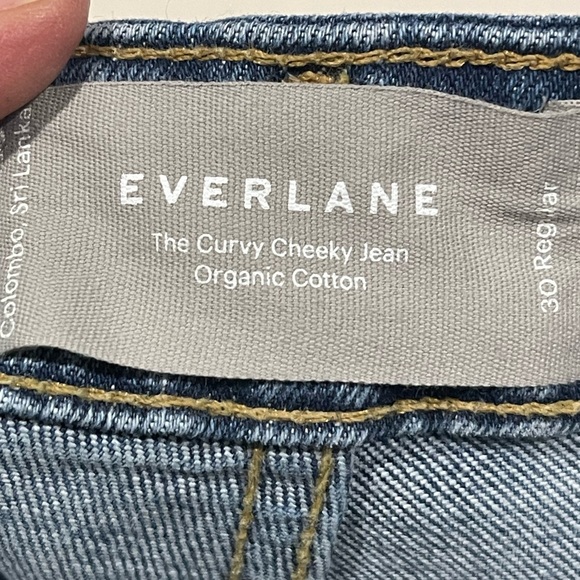 Everlane curvy cheeky Jean size 30 regular made of organic cotton great fit - Picture 6 of 10
